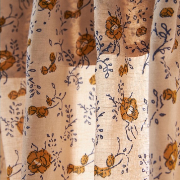 Amber Lewis Rowena Floral Patterned Curtains - Picture 2 of 2